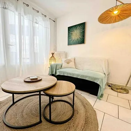 L'escale Appart : Apt 4 Prs, 500m Plages Apartamento Antibes